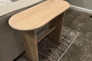 Side Table with Wireless Charger - Image 1