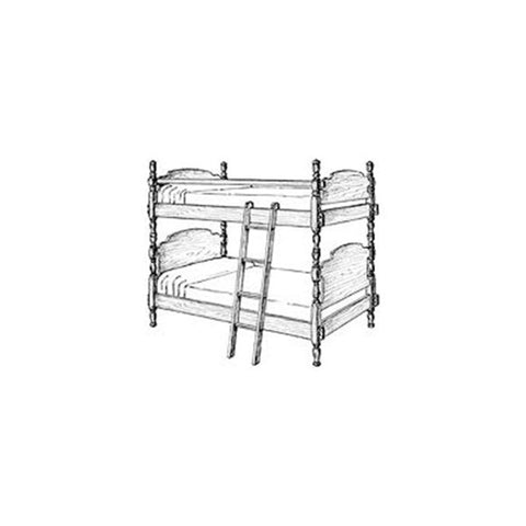 Woodworking Project Paper Plan to Build Traditional Bunk Bed woodworking plan