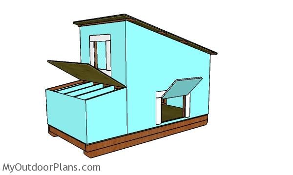 FREE CHICKEN COOP WITH RUN PLANS - Image 1