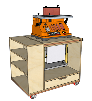 Flip-Top Tool Stand – Build Plans woodworking plan