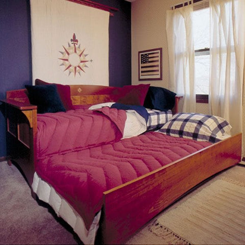 Woodworking Project Paper Plan to Build Arts & Crafts Mission Day Bed - Image 1