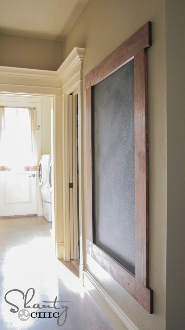 DIY Framed Chalkboard Wall!! - Image 1