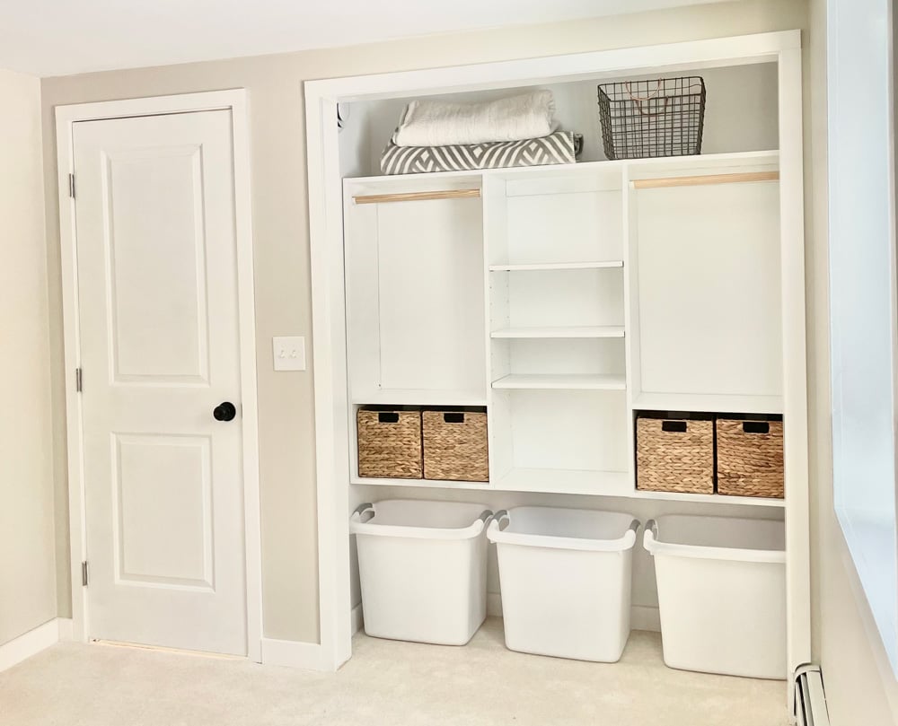 Perfect Children’s Closet Organizer woodworking plan