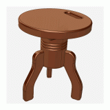 Folk art stool plan woodworking plan