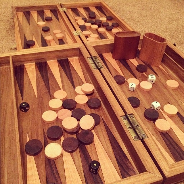 How to Make a Wooden Backgammon Board - Image 1