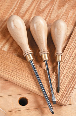 Turned Oval Tool Handles - Image 1