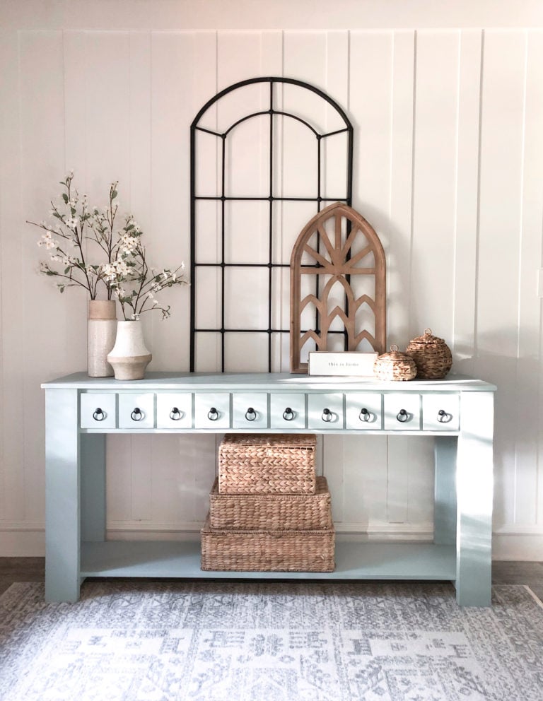 DIY Faux Drawer Console Table - Image 1