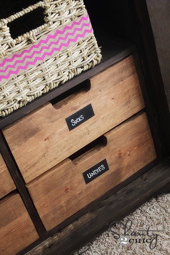 Pottery Barn Inspired Armoire – Drawers woodworking plan