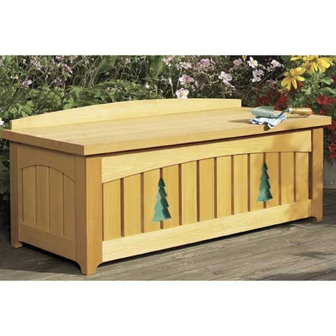 Woodworking Project Paper Plan to Build Outdoor Bench - Image 1