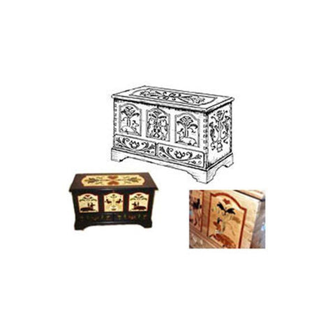 Woodworking Project Paper Plan to Build PA Dowery Chest woodworking plan