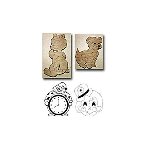 Woodworking Project Paper Plan to Build 10 Kids’ Clock woodworking plan