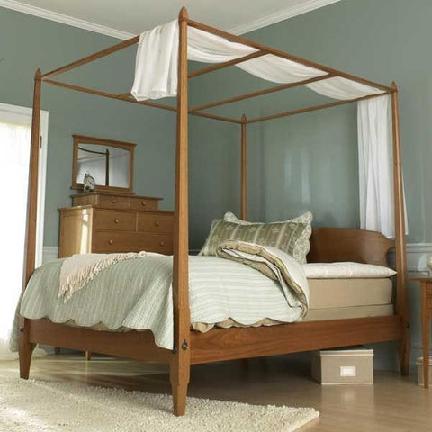 Woodworking Project Paper Plan to Build Pencil Post Bed woodworking plan