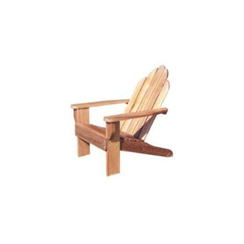 Woodworking Project Paper Plan to Build Classic Adirondack Chair - Image 1