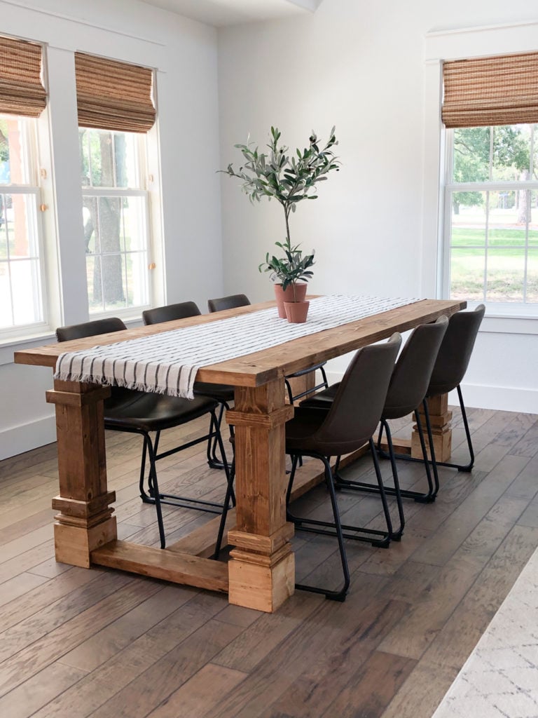 DIY Modern Farmhouse Dining Table for the Flip House - Image 1