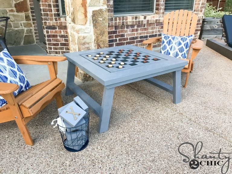 DIY Outdoor Game Table - Image 1