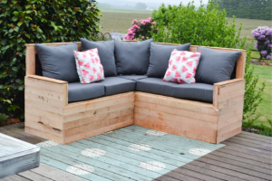 DIY Outdoor Sectional - Image 1