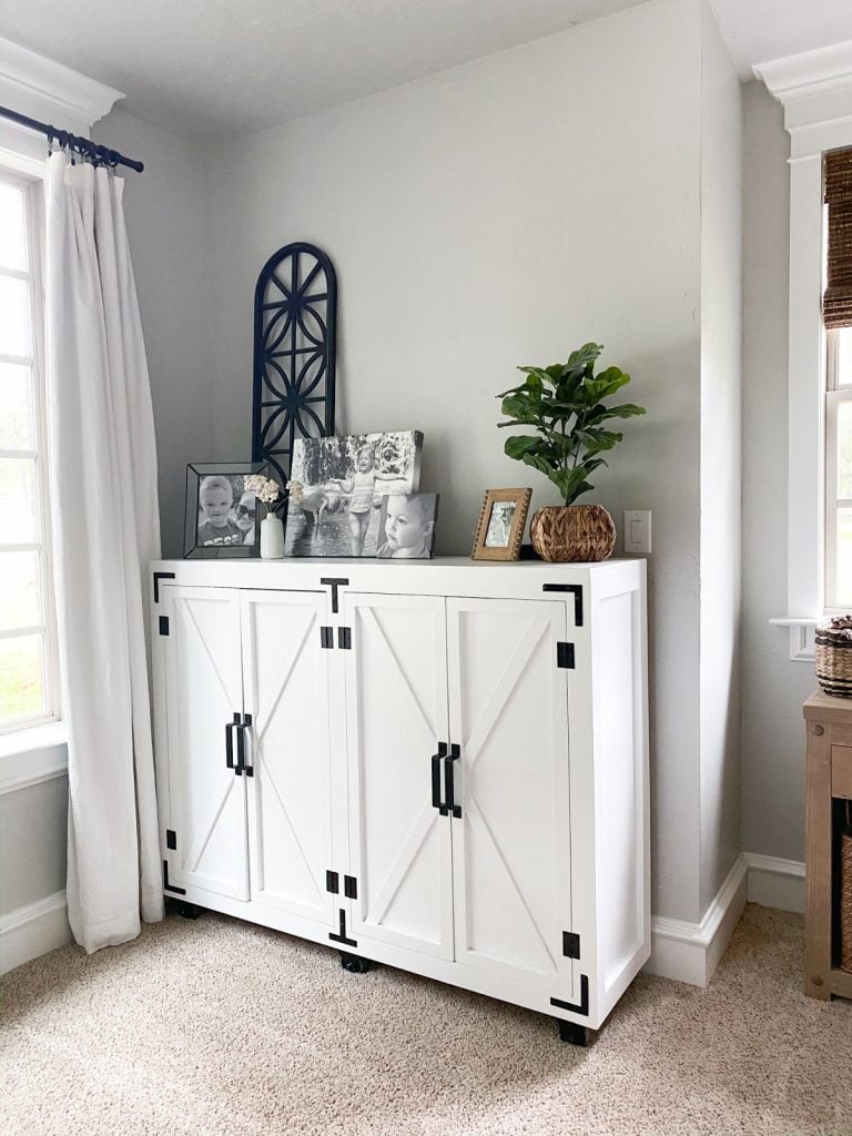 DIY Modern Farmhouse Storage Cabinet - Image 1