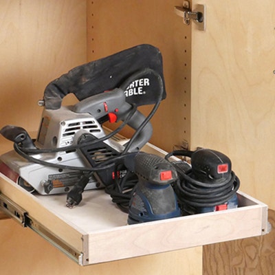 Pullout Shelf Plan woodworking plan