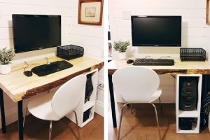 Computer and Cord Hiding Cabinet - Image 1