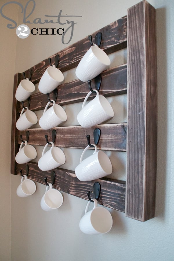 DIY Coffee Mug Display - Image 1
