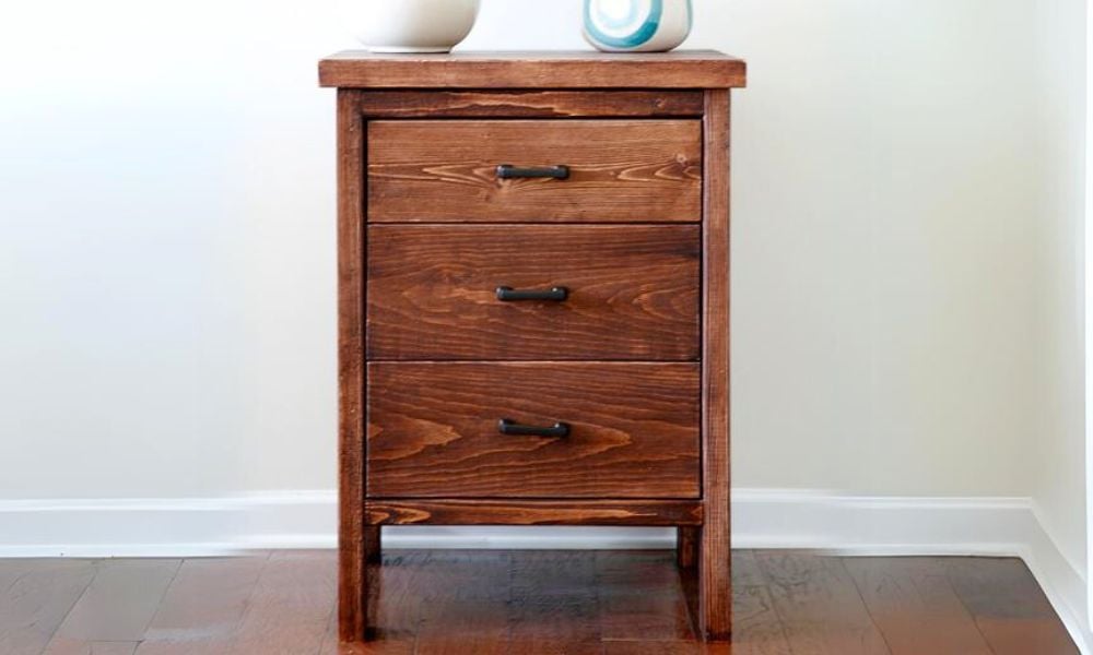 Chest of Drawers from 2 by 4s woodworking plan