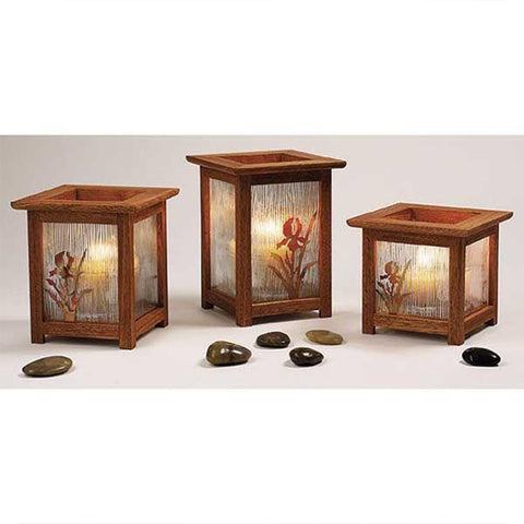 Downloadable Woodworking Project Plan to Build Arts and Crafts Candle Lanterns - Image 1