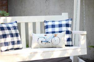 Porch Swing with Pergola - Image 1