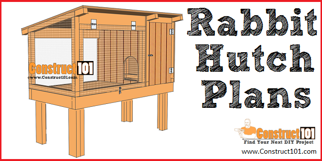 Rabbit Hutch Plans – Step-By-Step Plans - Image 1