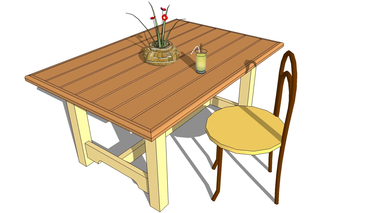 OUTDOOR TABLE PLANS - Image 1