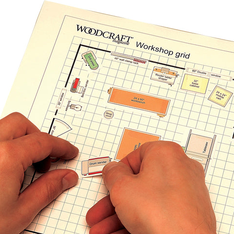 Woodworking Project Paper Plan to Build Dream Shop Planner - Image 1