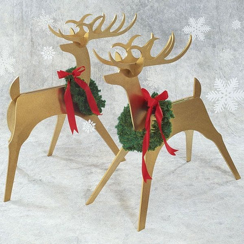 Woodworking Project Paper Plan to Build Sleek & Stylish Reindeer - Image 1