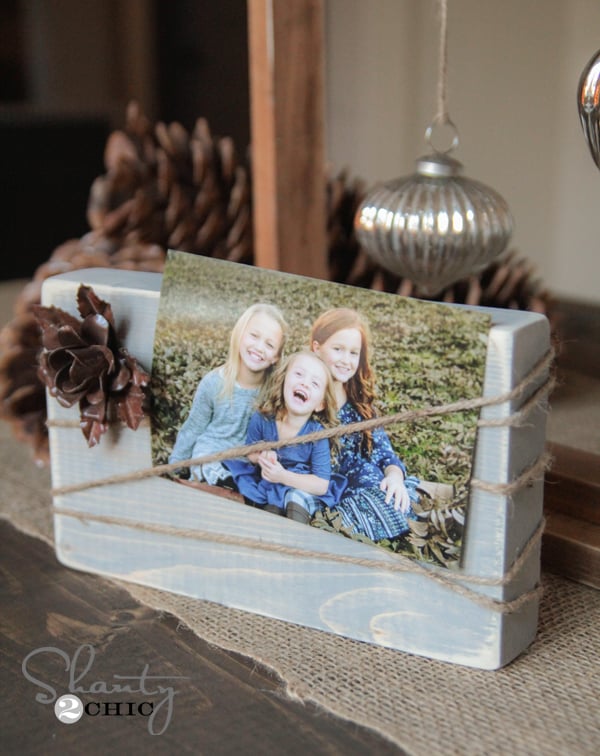 DIY Wood Block Frame - Image 1