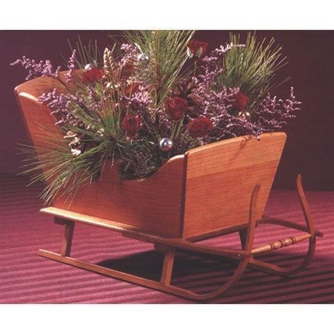 Woodworking Project Paper Plan to Build Vintage Tabletop Sleigh woodworking plan