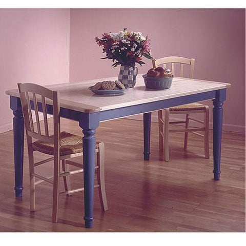 Woodworking Project Paper Plan to Build Country-Style Table woodworking plan