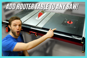 Table Saw Router Table Wing woodworking plan