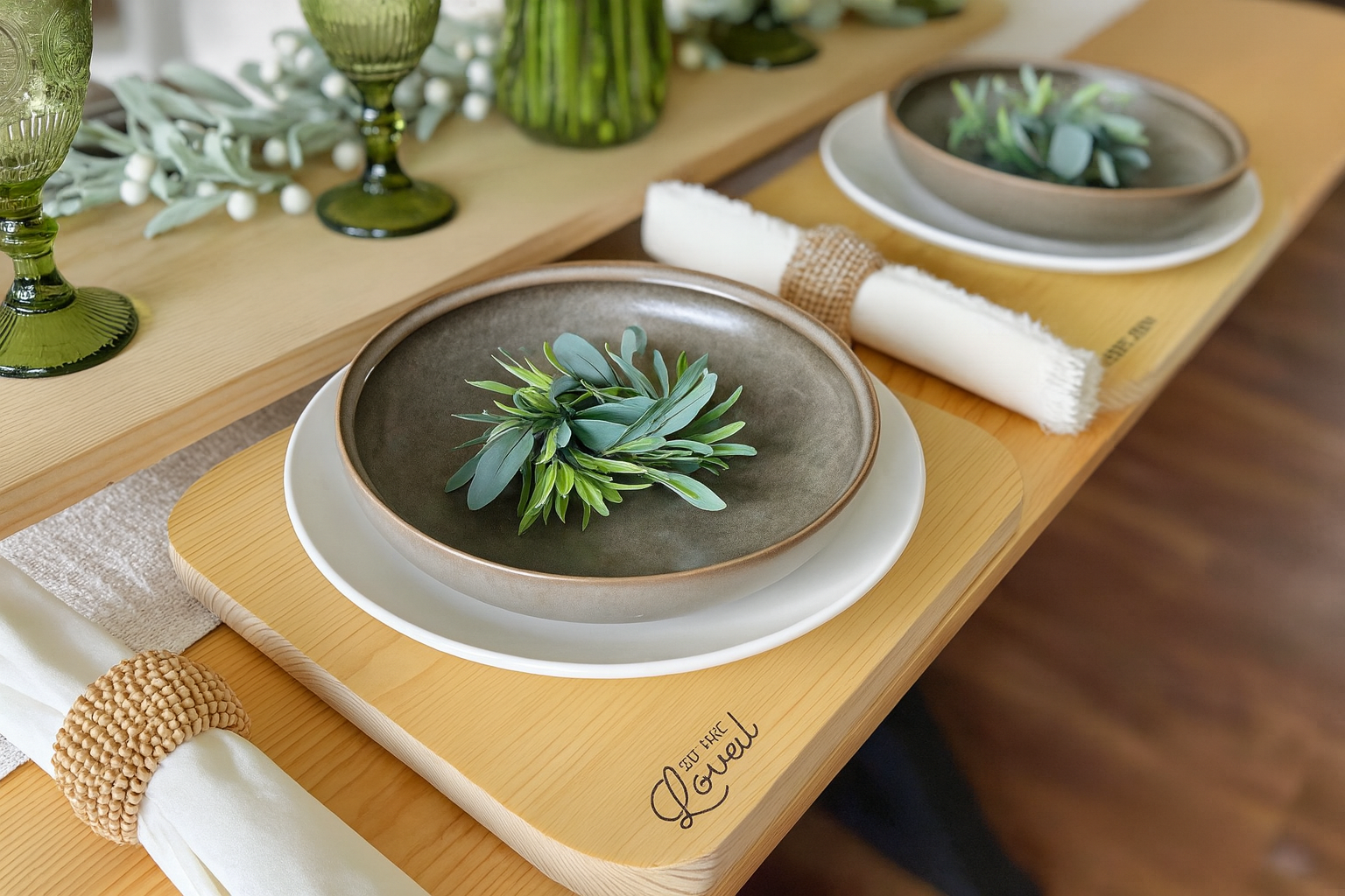 Simple Wood Chargers - Image 1