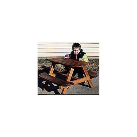Woodworking Project Paper Plan to Build Child’s Picnic Table - Image 1