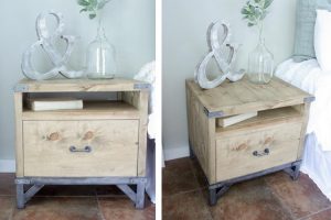 Industrial Nightstand - Image 1