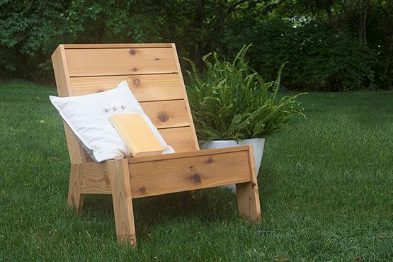 Outdoor Lounge Chair - Image 1