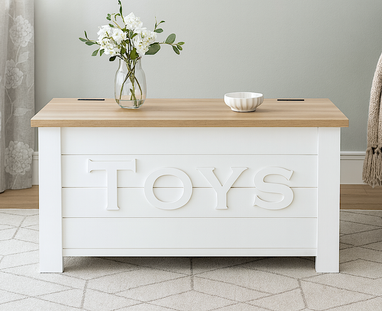 Farmhouse Toy Box - Image 1