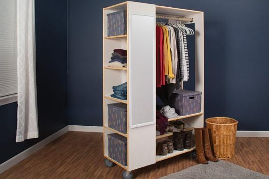 Freestanding Closet woodworking plan