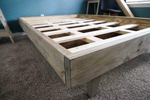 Modern Platform Bed woodworking plan