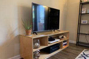 Plywood Media Console - Image 1