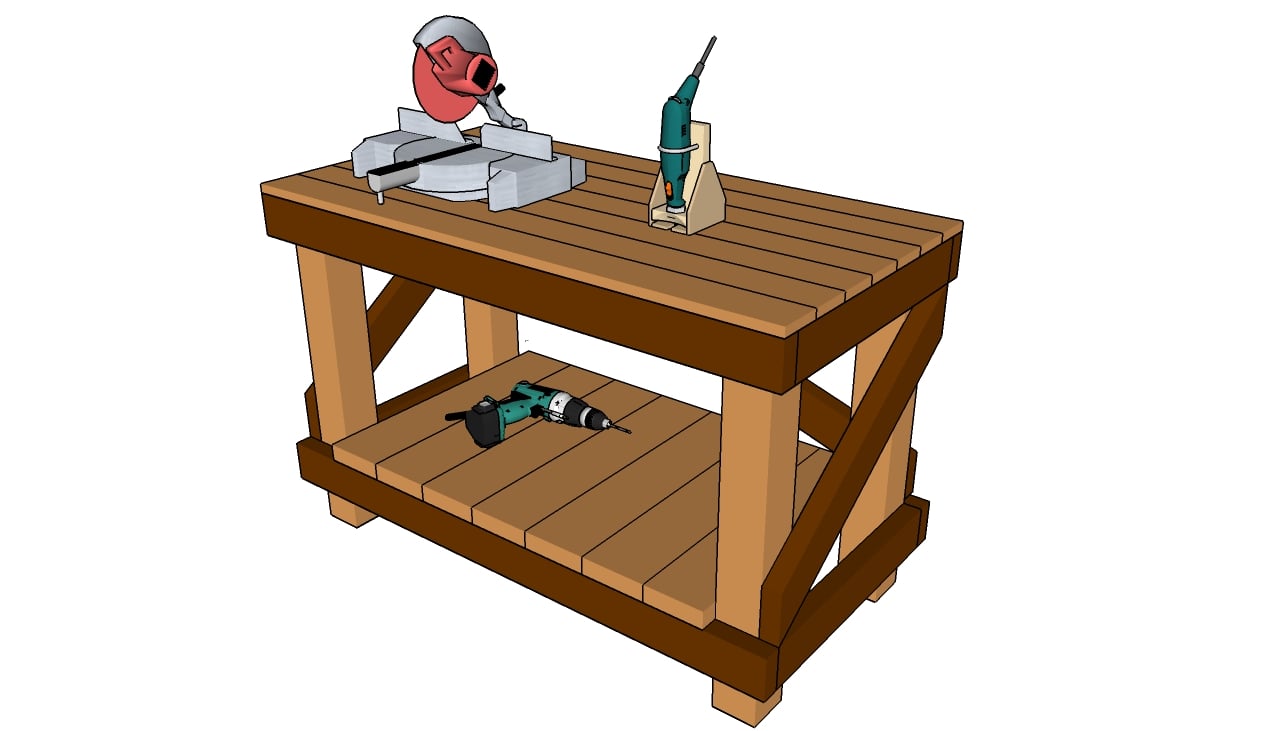 DIY WORKBENCH PLANS - Image 1