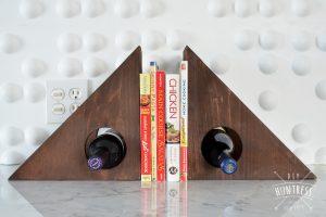 DIY Wine Rack Book Ends - Image 1