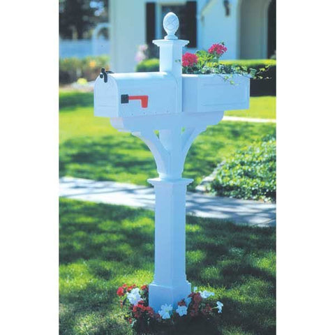 Woodworking Project Paper Plan to Build Mailbox Planter - Image 1