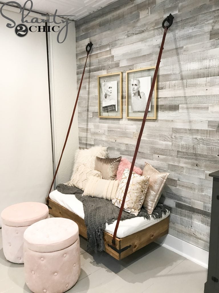 DIY Faux Hanging Bench - Image 1