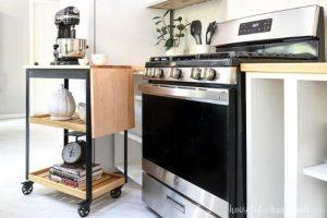 Baking Cart with Folding Leaf - Image 1