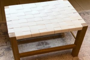 DIY Woven Bench - Image 1