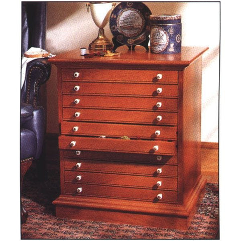 Woodworking Project Paper Plan to Build Collector’s Cabinet - Image 1